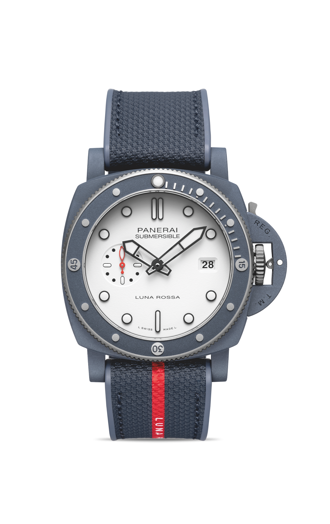 Replica Panerai Submersible Quaranta Quattro Luna Rossa Ti-Ceramitech watch launched at Watches & Wonders 2024