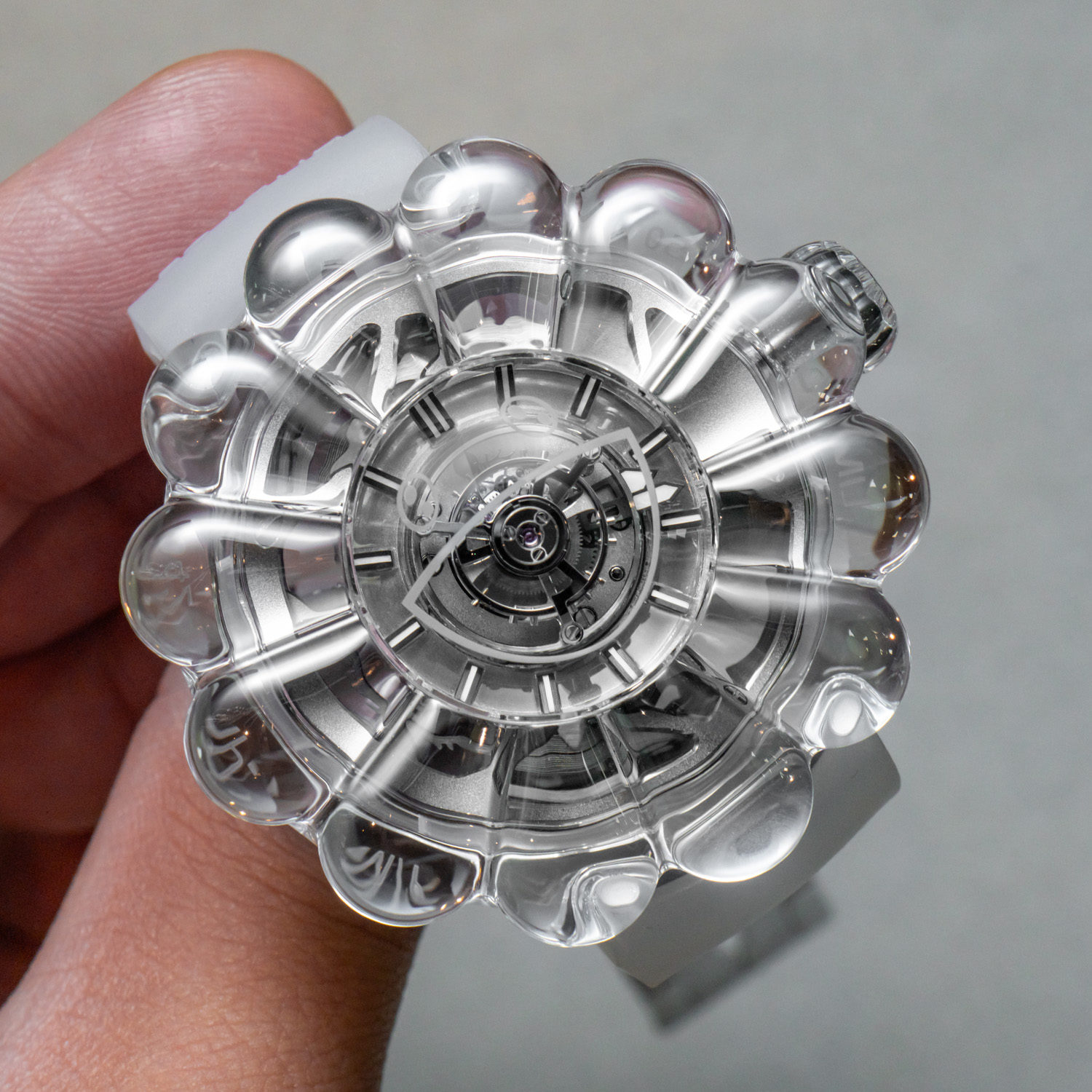 The  Replica Hublot Takashi Murakami Tourbillon Sapphire Watch